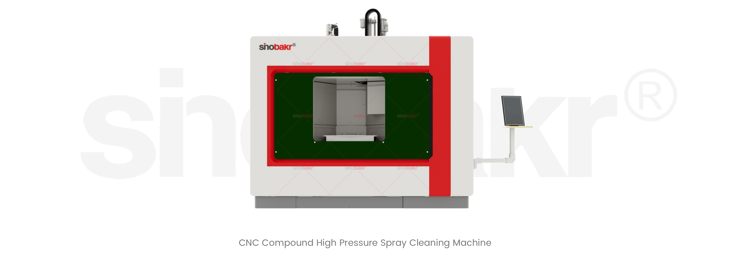 CNC Compound High Pressure Spray Cleaning Machine